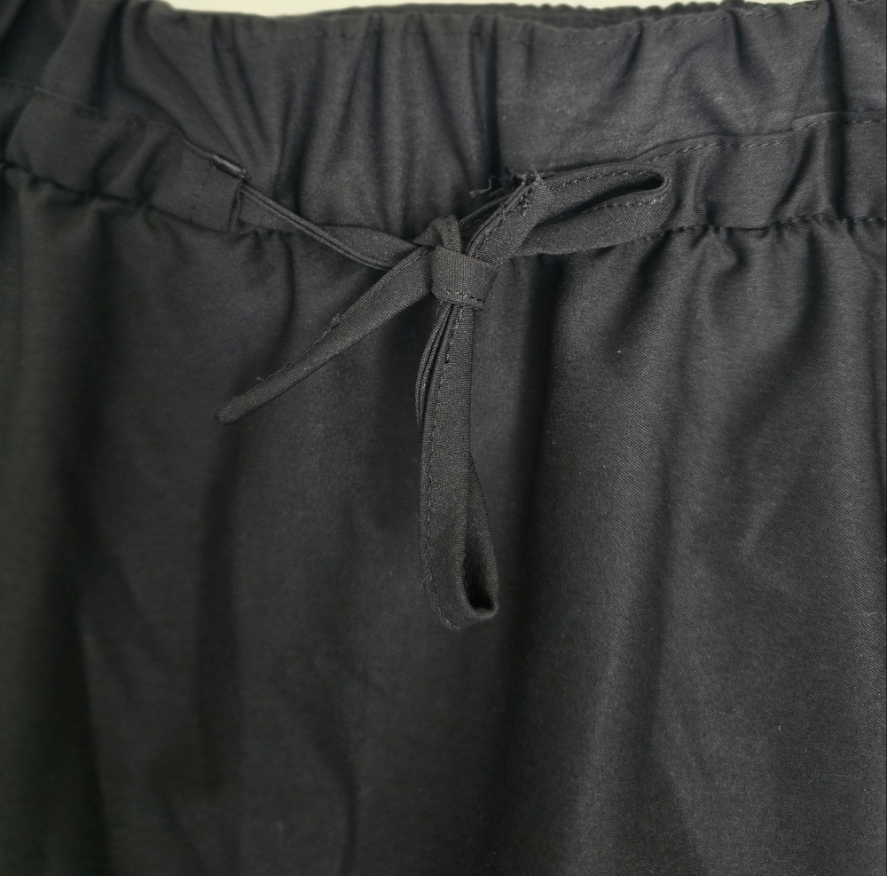 NWT Lululemon High-Low Side Slit SHR Skirt BLK Size L - Picture 4 of 8